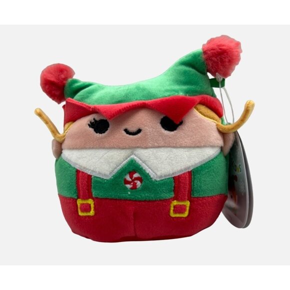Squishmallows Emmy the Elf 4.5” Christmas Plush Stuffed Toy Holiday Decor Gift - Picture 1 of 9